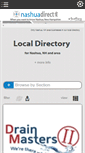 Mobile Screenshot of directory.nashuadirect.info